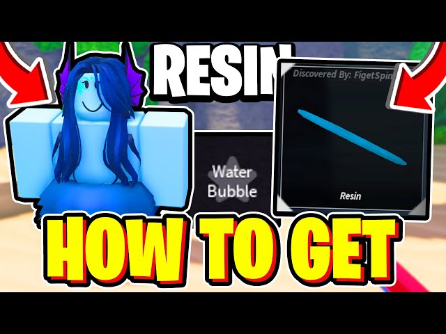 *FASTEST WAY* How To GET RESIN & WATER BUBBLE In Fisch! (Bubble Mermaid Quest) Roblox