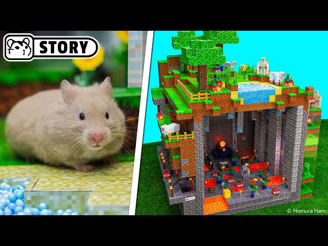 Hamster Maze Minecraft Cube 🐹 Minecraft Dungeons 🐹 Homura Ham