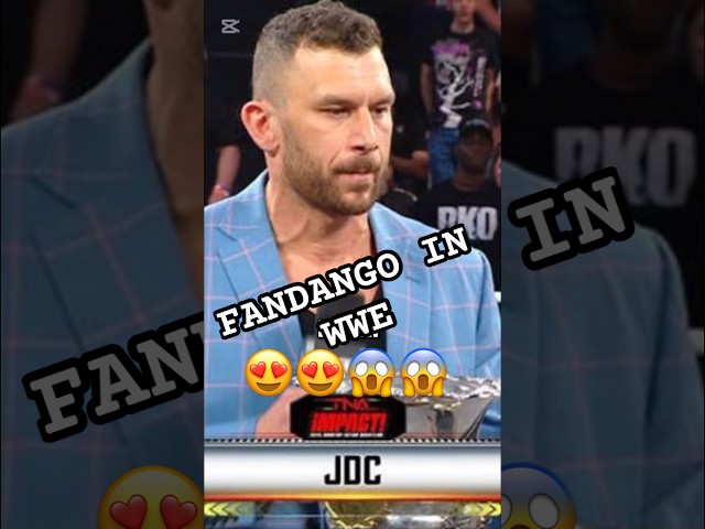 Fandango is back!!😍😱 #fandango #jdc #nxt #tna #impact #impactwrestling #wwe #shorts