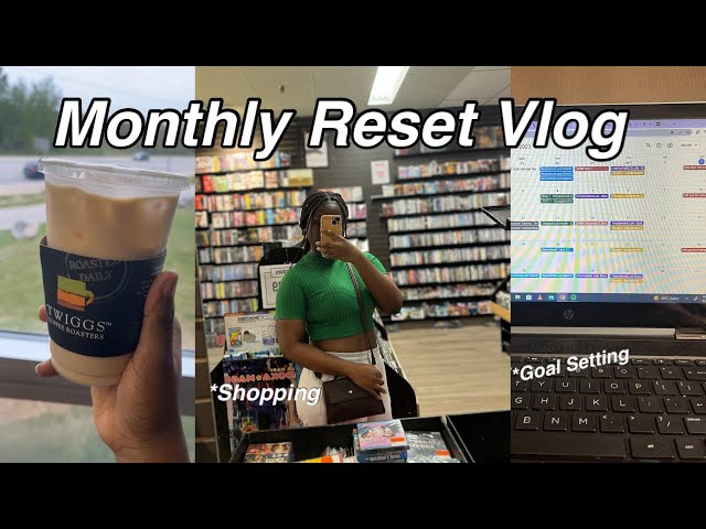 MONTHLY RESET VLOG| JUNE| Productive|| Shopping, Cleaning,Planning| International Student In Canada.