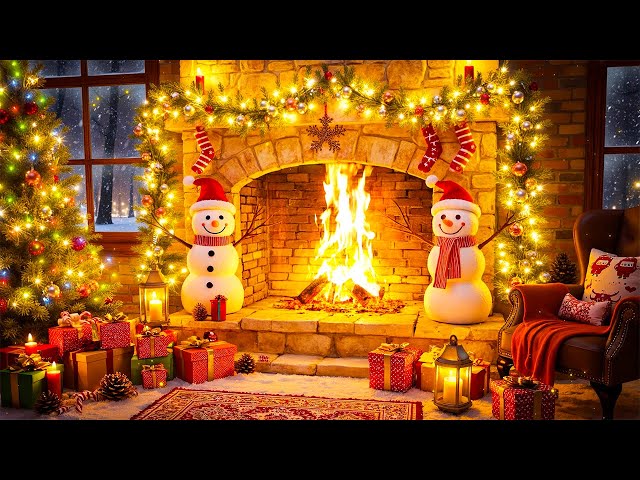 Beautiful Christmas Relaxing Music 🎁 Traditional Instrumental Christmas Playlist 🎄Christmas Ambience