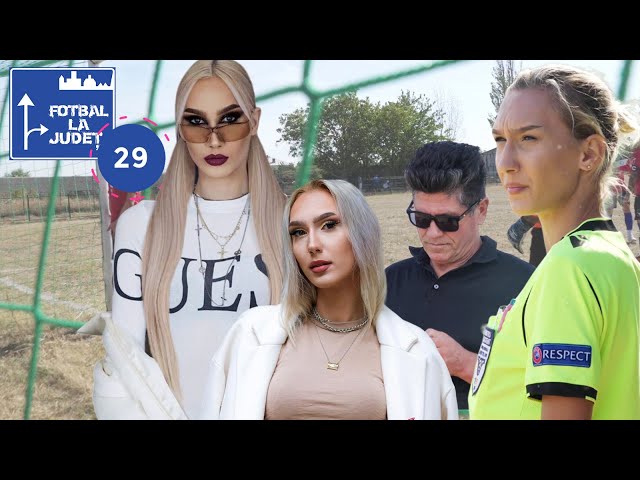 FOTBAL LA JUDEȚ (ep. 29) » Speranța arbitrajului e soția lui Ogică! Alexandra face show în Liga 5