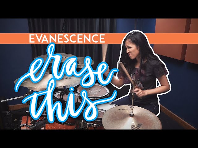 Evanescence - Erase This (drum cover by Christal)