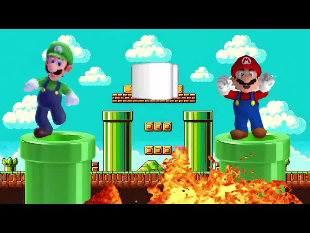 Luigi's Brain Breaks Run, Luigi Run For Kids, Mario Run Challenge, Just Dance & Chase