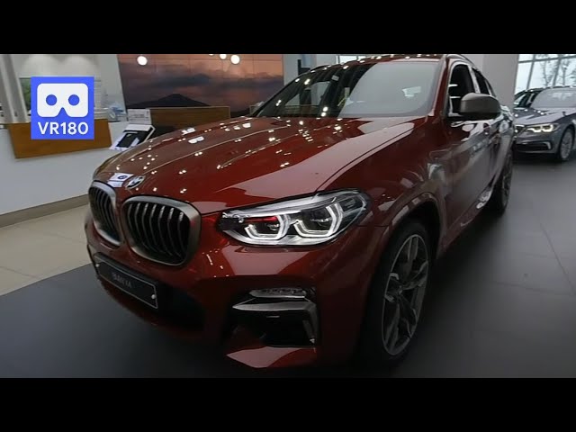 3D 180VR 4K BMW X4 M40D XDrive 😊😊 VR Dream Car