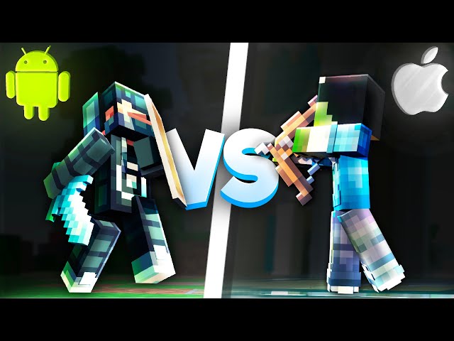 The BEST Minecraft Android Player VS Apple Player