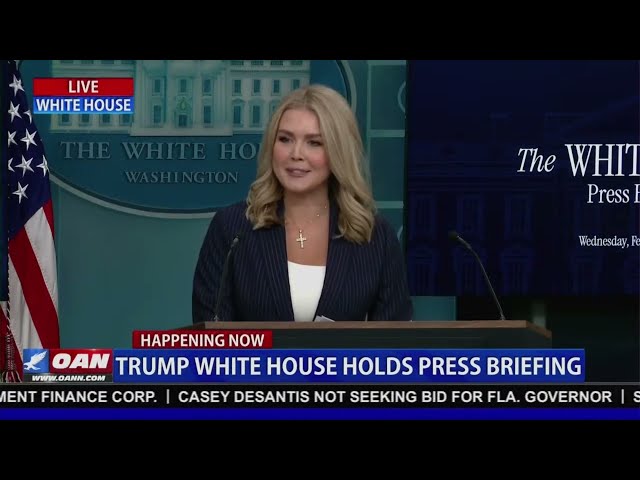 White House Press Secretary Karoline Leavitt Holds a Press Briefing - 2/12/25