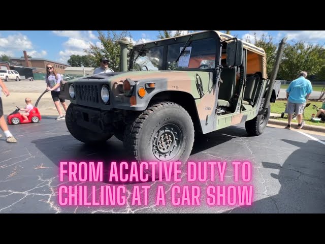 From The Military To a Car Show!