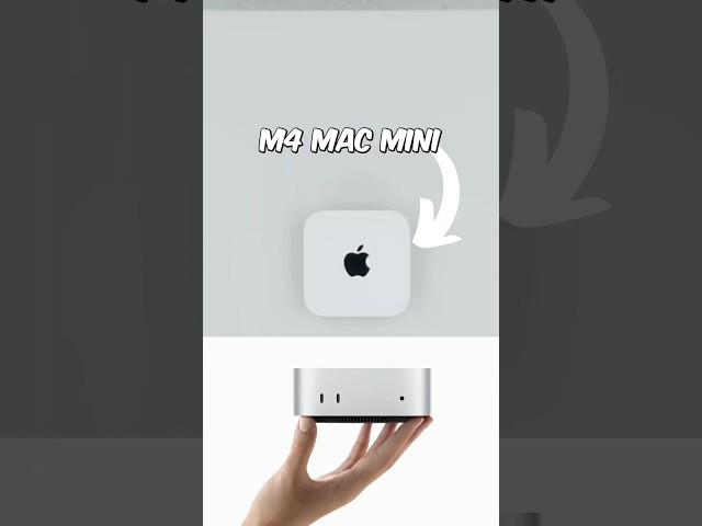 M4 Mac Mini v M1 Mac Mini - Time to Upgrade? #shorts