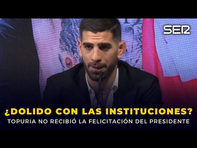 Topuria sobre la no felicitación de Pedro Sánchez y pasar por inmigración en el aeropuerto