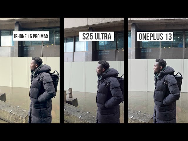 Galaxy S25 Ultra vs iPhone 16 Pro Max vs OnePlus 13 Camera Comparison