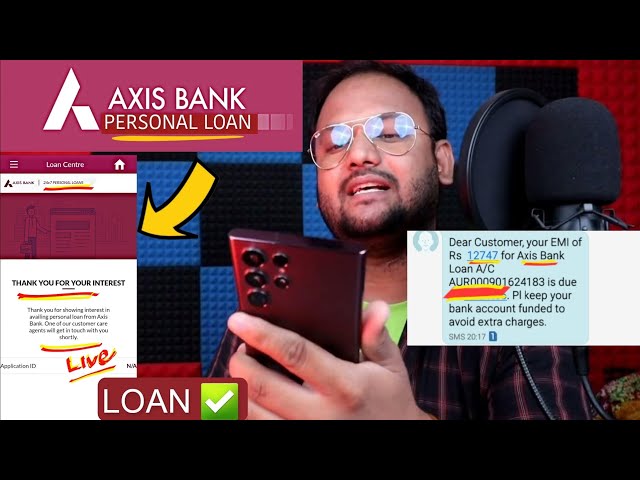 Axis Bank Loan Apply | Axis Bank App Se Loan Kaise Le | How to Get Loan from Axis Bank App