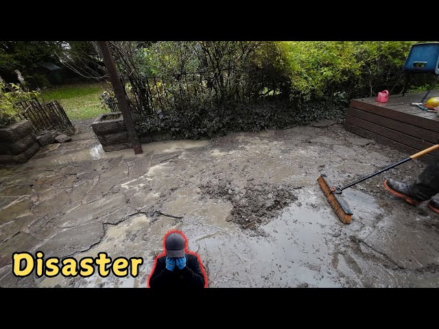 I Should NEVER Have Taken This Job On ! ASMR Patio Clean