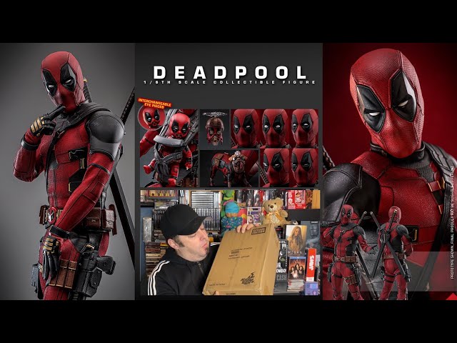 Deadpool Hot Toys deluxe 1/6 scale figure UNBOXING