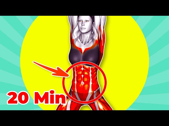 ➜ 20-MIN Standing Flabby Stomach Workout ➜ Flatten Your Belly