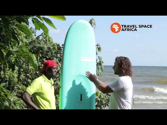 Surfing At Ssese Islands, Kalangala in Uganda