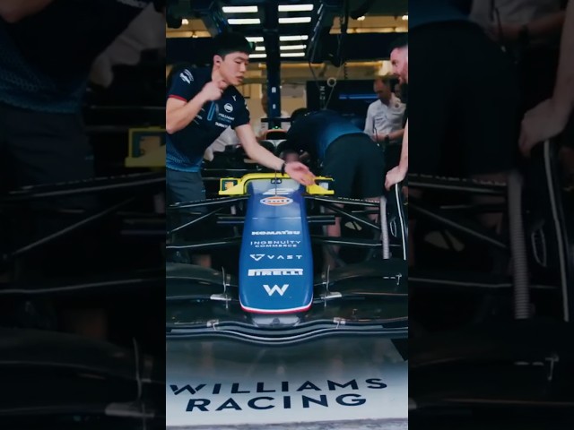 SAINZ GETS ON THE WILLIAMS