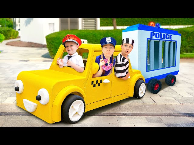 Oliver Rides a Taxi and Helps the Police