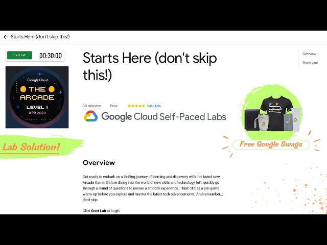 Managing Resources and Data in the Cloud Start Here (don't skip this!) Lab solution || Arcade Swags