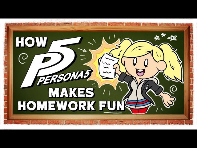 How Persona 5 Makes Homework Fun