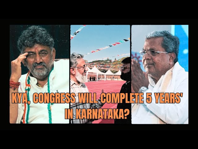 Kya, Congress will Complete 5 Years' In Karnataka?