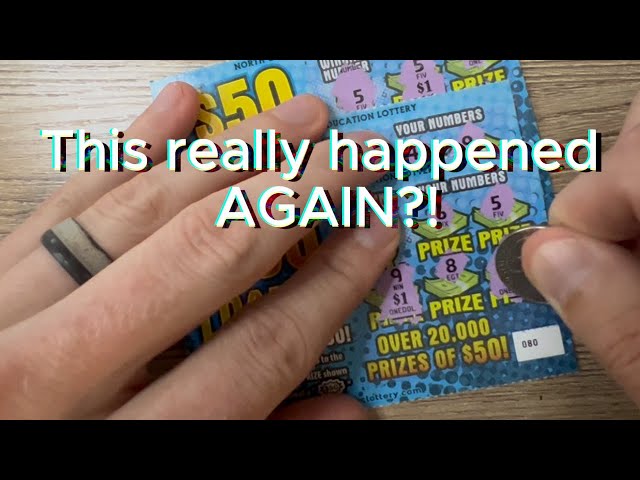 This really happened AGAIN!? | NC Lottery Scratch Offs