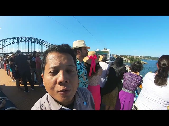 Sail Away Party Cruise Ships Royal Princess, Sydney Australia.