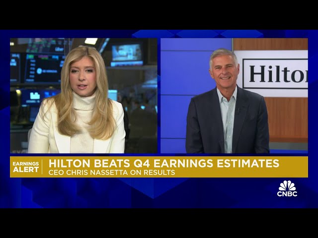 Hilton Worldwide CEO: We finished last year with the largest pipeline in our history