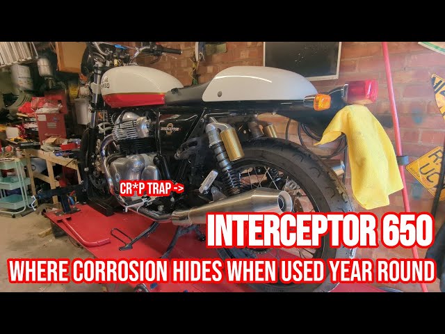 Cleaning hotspots on an Interceptor 650 used year round | JAM#50