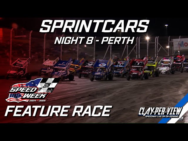 Sprintcars | USA vs. WA Speedweek - Perth - 10th Jan 2025 | Clay-Per-View