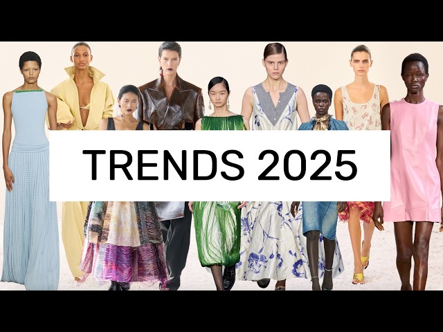 2025 FASHION TRENDS GUIDE (Part 1)