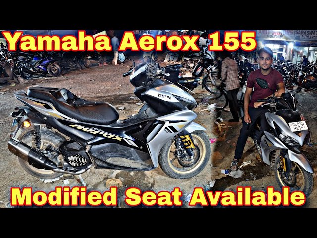 Yamaha Aerox 154 😎 Modified Seat Available 👑 Premium Quality seat 🪑 All Modified Accessories 🔥