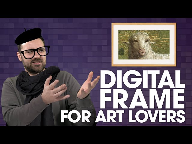 This Fancy Digital Art Frame Wants to Fight Your Paintings | TNW Plugged