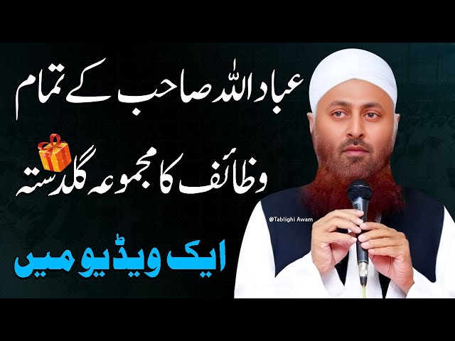 Maulana Ibadullah Sahab ke Tamam Wazaif ka Majmua Guldasta