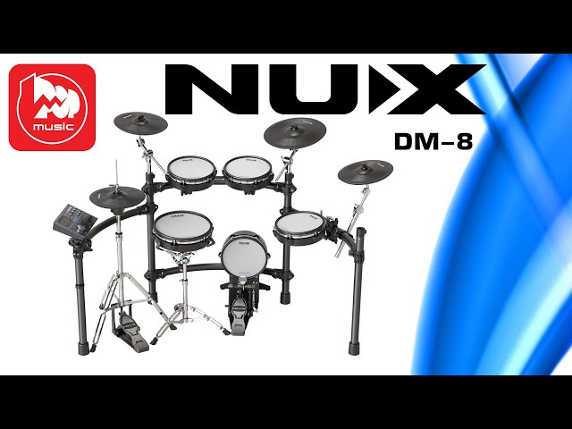 [Eng Sub] NUX DM-8 digital drum kit