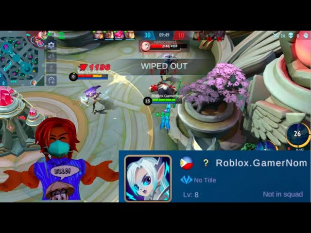 ROBLOX GAMER PLAYS  MOBILE LEGENDS | SAVAGE IN RANKED MATCH