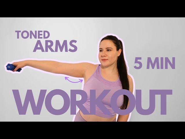 How To Tone Your Arms At Home Workout