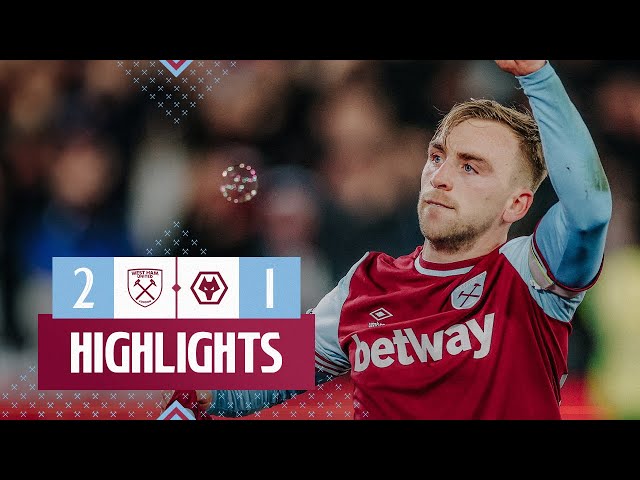 Bowen Seals Hammers' Return to Victory! 🔥 | West Ham 2-1 Wolves | Premier League Highlights