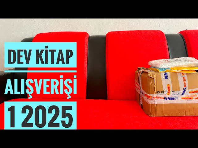 Dev Kitap Alışverişi 1 2025 / 30 Kitap / Kitap Önerileri 2025