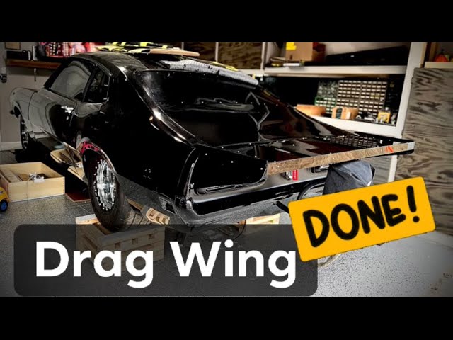 STRUTLESS Drag Wing DONE ☑️ HOW TO PAINT ALUMINUM