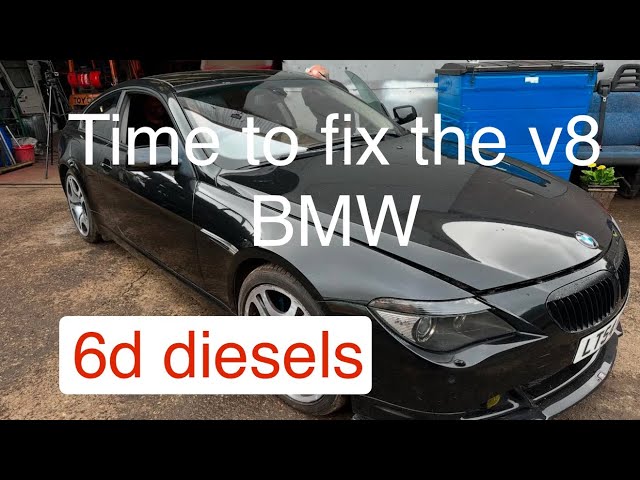 Fixing a broken BMW v8 645ci here goes !!!