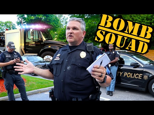 YouTubers Find Bombs, Police Evacuate City! (BOMB SQUAD CALLED)