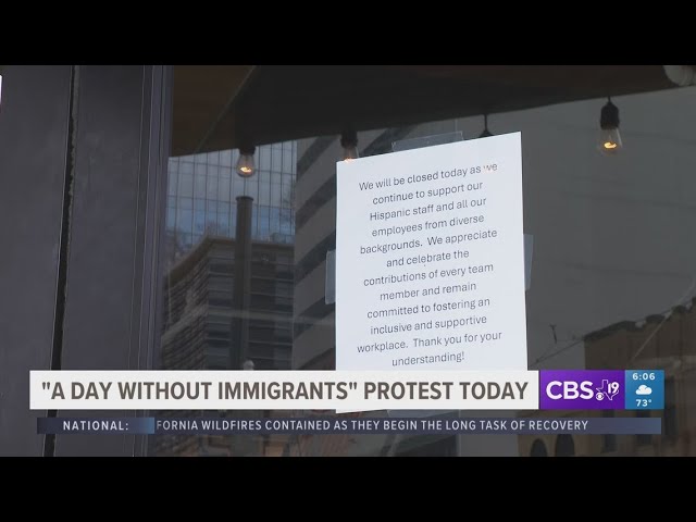 'A Day Without Immigrants' protests held across Texas