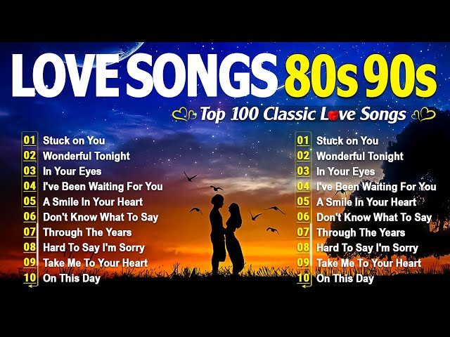 Best Old Love Songs 2025 | Love Songs Greatest Hits Playlist 80s 90s | Most Beautiful Love Songs