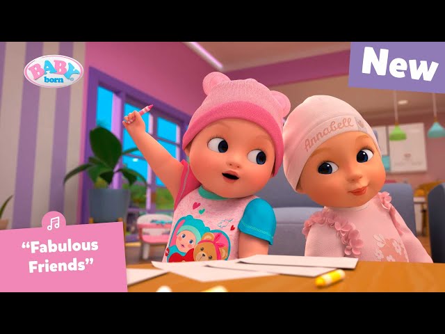 🎶 Fabulous Friends 💕 | BABY born animated series | Season 2 | Music Video