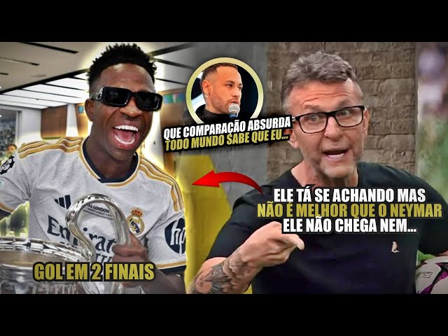 🚨 EITA! VINICIUS JR É ATACADO DE NOVO E NEYMAR MANDA RECADO