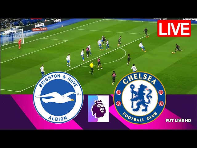 BRIGHTON VS CHELSEA |LIVE|⚽PREMIER LEAGUE 2024/25 | MATCH LIVE TODAY - GAMEPLAY PS5 FUL HD 2025