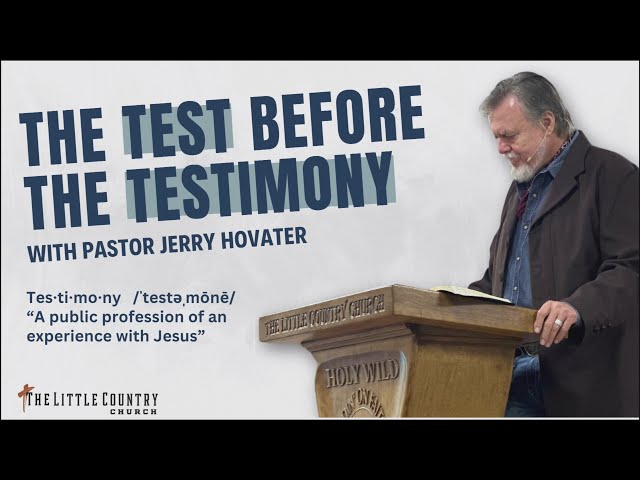 SUNDAY 2-9-2025 THE TEST BEFORE THE TESTIMONY.