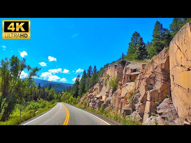 Breathtaking Road Trip: Wolf Creek Pass, Colorado | U.S. Route 160 | 4K Driving Adventure