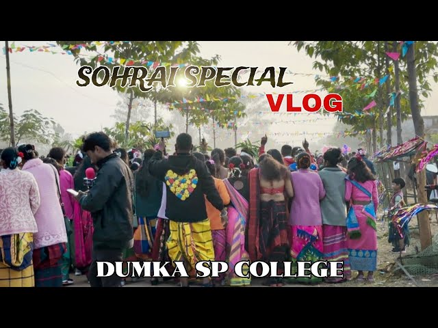 Sohrai Special Vlog Guys ❤️ // Sp College Dumka // #sam390 #sohrai #dumka